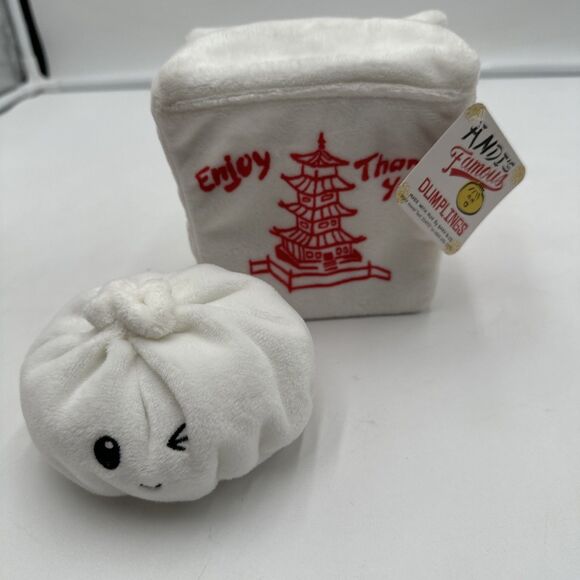 Bark Box Dog Toy ANDIS FAMOUS DUMPLING LARGE NEW with tags 5” - Picture 1 of 6